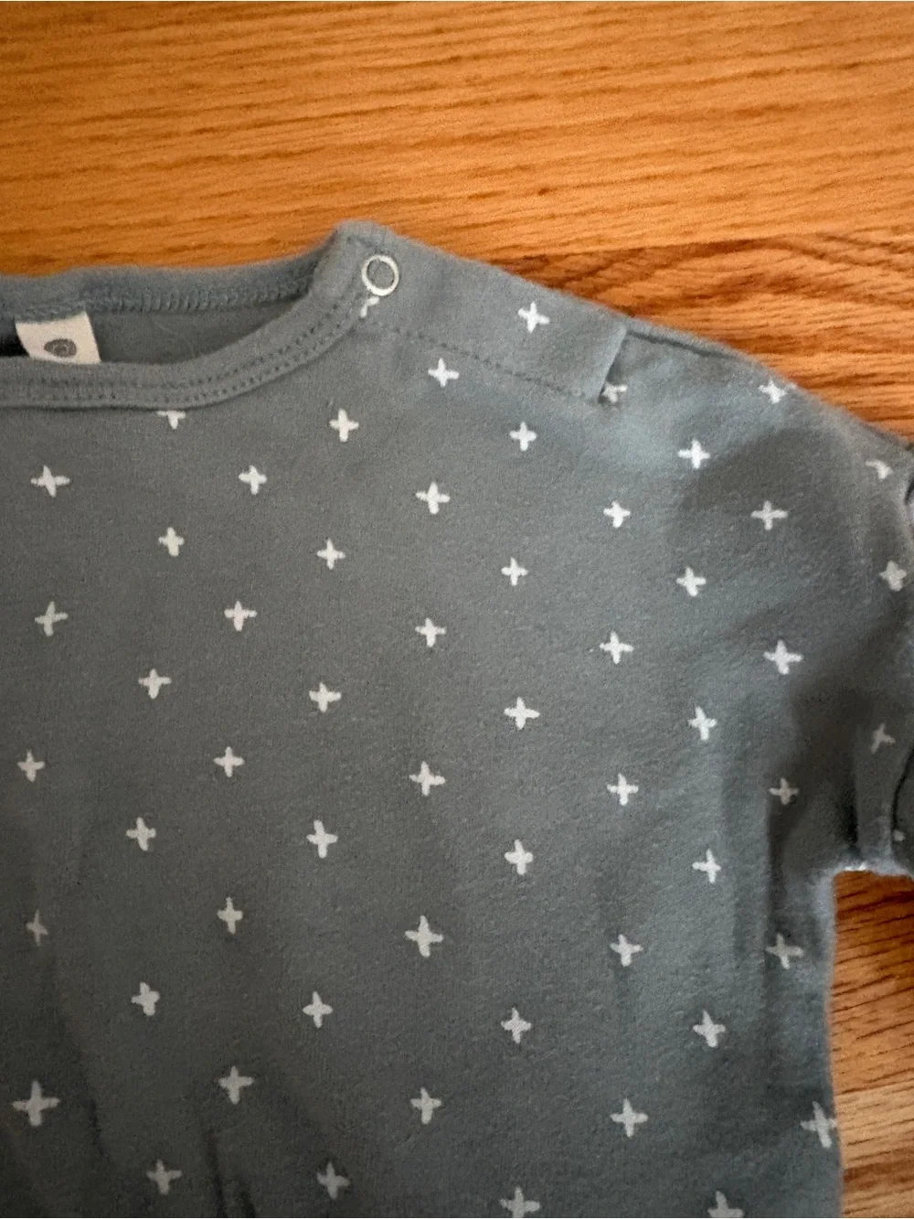 Quincy Mae Blue Star Print Set